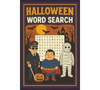 Halloween Word Search Puzzle Book: Word Searches with Easy to Read Print about Famous Costume Designs, Super Heroes, Monsters and More | 6x9 inches, ... Gift for Vacations, Holidays and Free Times