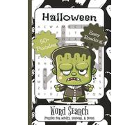 Halloween Word Search Puzzle Book: Word Searches with Easy to Read Print about Ghosts, Zombies, Halloween, and More | 6x9 inches, 110 pages | 50+ ... for Vacations, Holidays, and Leisure Time
