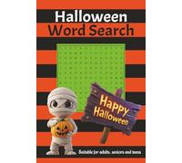 Halloween Word Search Puzzle Book: Word Searches with Easy to Read Print about Halloween, All Things Spooky and more / 6x9 inches, 110 pages/ 50+ Puzzles … Gift for Vacations, Holidays and Free Times