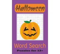 Halloween Word Search Puzzle Book: Word Searches with Easy to Read Print about Halloween, Fall, October and More | 6x9 Inches, 110 pages | 50+ Puzzles ... Gift for Vacations, Parties and Holidays