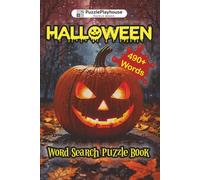 Halloween Word Search Puzzle Book: Word searches with Easy to Read Print about Halloween, Fall season, spooky and More | 6x9 inches, 110 pages | 50+ ... Gift for Vacations, Holidays and Free Times