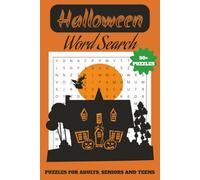 Halloween Word Search Puzzle Book: Word Searches with Easy to Read Print about Halloween, Horror, Ghost and More | 6X9 inches, 110 pages | 50+ Puzzles...Gifts for Vacations, Holidays, and Free Times