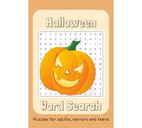 Halloween Word Search Puzzle Book: Word Searches with Easy to Read Print about Halloween, Seasonal, Scary and More | 6x9 inches, 110 pages | 50+ ... Gifts for Vacations, Holidays and Free Times