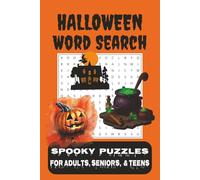 Halloween Word Search Puzzle Book: Word searches with Easy to Read print about Halloween, spooky, scary, haunted, fun and more. | 6x9 inches, 110 ... for Gifts, vacations, and relaxing fun times