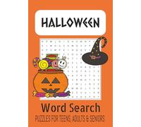 Halloween Word Search Puzzle Book: Word Searches with Easy to Read Print about Halloween, Spooky Season, Day of the Dead and More | 6x9 inches, 110 ... Gift for Holidays, Activities and Free Times