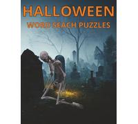Halloween Word Search Puzzles: 100 Halloween Themed Puzzles with 20 words and Illustrations | Solutions Included