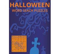 Halloween Word Search Puzzles: 100 Halloween Themed Puzzles with 20 words and Illustrations | Solutions Included