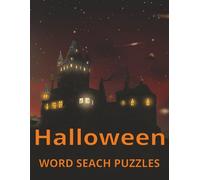 Halloween Word Search Puzzles: 100 Halloween Themed Puzzles with 20 words and Illustrations | Solutions Included