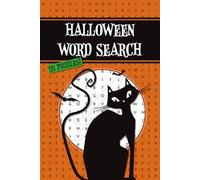 Halloween Word Search: Spooky Travel Size Puzzle Book - 55 Illustrated Word Searches Featuring Witches, Ghosts, Monsters & More