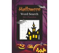 Halloween Word Search: Word Searches with Easy to Read Print about Halloween, October, Autumn, and More | 6x9 inches, 110 pages | 50+ Puzzles... Gift for Vacations, Holidays, and Free Time