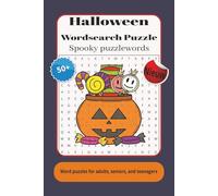 Halloween wordsearch puzzle: Spooky Halloween Word Search Word Search Puzzles - Easy to read, Halloween-themed, spooky fun, 6x9 inches, 12 words per ... gift for holidays, leisure, and relaxation.