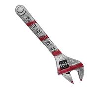 Halloween Wrench Prop, Bloody Simulation Tool, Realistic Horror Accessory, Lightweight Safe Material, Gruesome Visual Effect ,for Cosplay, Parties, Escape Rooms, Events