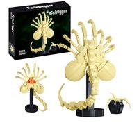 Halloween Xenomorph Facehugger Action Figure Building Kit Compatible with Lego,Cool Horror Toys for Adults and Boys 8-14 Years up 316 pcs