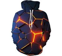 Halloween You are Enough Hoodie Dear Person Behind Me Hoodies Men Women Sweatshirts Casual Letter Print Pullover Workwear Inflatable Father Christmas (1-Orange, M)