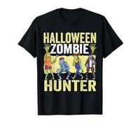 Halloween Zombie Hunter Funny Halloween Costume Kids Apparel T-Shirt