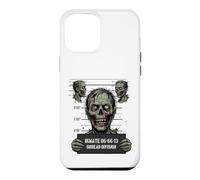 Halloween Zombie Mugshot Zombie Lover Line Art Horror Case for iPhone 12 Pro Max