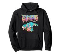 Halloween Zombie Rex Pullover Hoodie