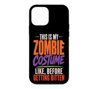 Halloween Zombie This Is My Costume Before Getting Bitten Case for iPhone 12 mini