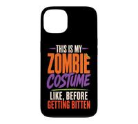 Halloween Zombie This Is My Costume Before Getting Bitten Case for iPhone 13