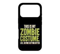 Halloween Zombie This Is My Costume Before Getting Bitten Case for iPhone 17 Pro