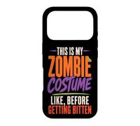 Halloween Zombie This Is My Costume Before Getting Bitten Case for iPhone 17 Pro
