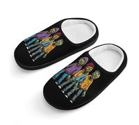 Halloween-Zombies Cute House Slippers Cotton Slipper Indoor Soft Shoes for Boys Girls