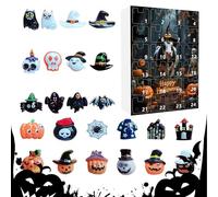 Halloweens Calendar | Halloweens Calendar Advent 2025 - Horror Collectible Figures Doll Toys for Kids Women Kitchen Teen Men Party Home Boys Girls Holiday