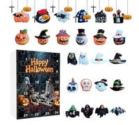 Halloweens Calendar,Halloweens Vacation Countdown Calendars - Horror Collectible Figures Doll Toys for Kids Women Kitchen Teen Men Party Home Boys Girls Holiday