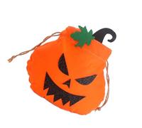 Halloweens Candy Bag Pumpkin Pack for Kids Trick Or Treats Reusable Storage Container Soft Materials Portable Designs Festival Pumpkin Home Storage