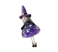 Halloweens Fabric Decorations Witch Black Cats Pumpkin Phantoms Hanging Ornament For Home Garden Shelf TableTop Display Phantoms Pumpkin Cartoon Hanging Decoration