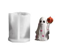 Halloweens Silicone Mould for Pumpkin Specters Candle Crafting with Reusable Sturdy Materials