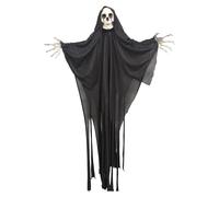 Halloweens Skull Head Decorations Festival Celebration Ornament For Front Yard Garden Window Terrifying Spirit Doll Weather Resistant Girl Display