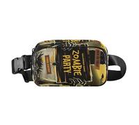 Hallowmas Happy Halloween Dead Zombie Mans Stylish Crossbody Bag Waist Packs for Women Men Multipurpose Running Belt Bag Waist Pack with Adjustable Strap for Shopping Sports Work, Multicolor, One