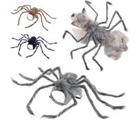 Hallowmas Pet Clothes Big Spider Transformation Outfit Dog Clothes Funny Realistic Spider Clothing Plush Costume Spooky