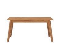 Hallowood Furniture Aston 90Cm Bench In Light Oak Finish