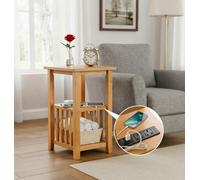 Hallowood Furniture Aston Magazine Table With Power Sockets