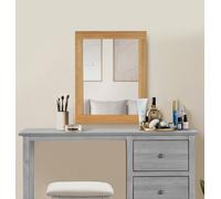 Hallowood Furniture Aston Rectangular Wall Mirror