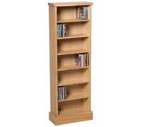 Hallowood Furniture Waverly Oak CD Rack