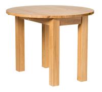 Hallowood Furniture Waverly Oak Drop Leaf Round Table