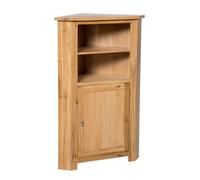 Hallowood Furniture Waverly Oak Medium Corner Display Unit