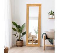 Hallowood Furniture Waverly Oak - Oak Framed Mirror (Mir1380-S)