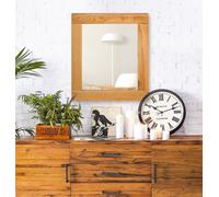 Hallowood Furniture Waverly Oak - Oak Framed Mirror (Mir680)