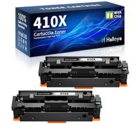 Halloya 410X Toner Compatible with HP 410 410A 410X CF410X CF410A Color Laserjet Pro MFP M477fdw M477fdn M377dw M477fnw M452dn M452dw M452nw M452 M477 M377 M377 (Black, 2 pack 2 )