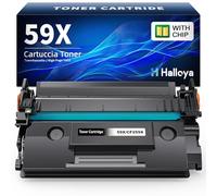 Halloya 59X CF259X with Chip Compatible for HP 59A CF259A 59X CF259X Toner for HP Laserjet Pro M404dn M404dw M404n Laserjet Pro MFP M428fdw M428fdn M429dw M304a M304 M404