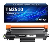 Halloya TN2510 Toner TN2510XL Compatible with Brother TN-2510 Toner TN-2510 XL for Brother MFC-L2835DW MFC-L2827DW MFC-L2800DW DCP-L2660DW DCP-L2620DW DCP-L2627DW MFC-L2860DWE (Pack of 1) Black