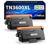 Halloya TN3600XL Toner Compatible with Brother TN-3600XL TN3600 MFC-L5710DW MFC-L5710DN MFC-L6710DW HL-L5210DN HL-L6415DN HL-L6210DW DCP-L5510DW MFC-L6910DN HL-L5210DW HL-L5210DW HL-L5510DW 215DN