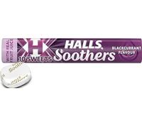 Halls Soothers Cough Drops Blackcurrant Flavour - 45g