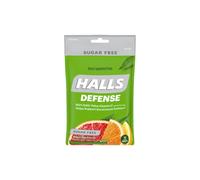 HALLS Defense Assorted Citrus Sugar Free Vitamin C Drops, 25 Drops