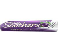 Halls Medicated Cough Drops X5 (Soothers Blackcurrant)