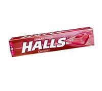 HALLS Original Cherry Menthol Sweets, 15 Bars